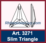 Swarovski Art 3271 Slim Triangle